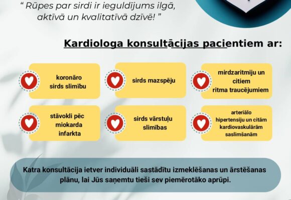 6. PLAKĀTS Kardiologs DR. DANA UPĪTE- VULĀNE Kardiologs
